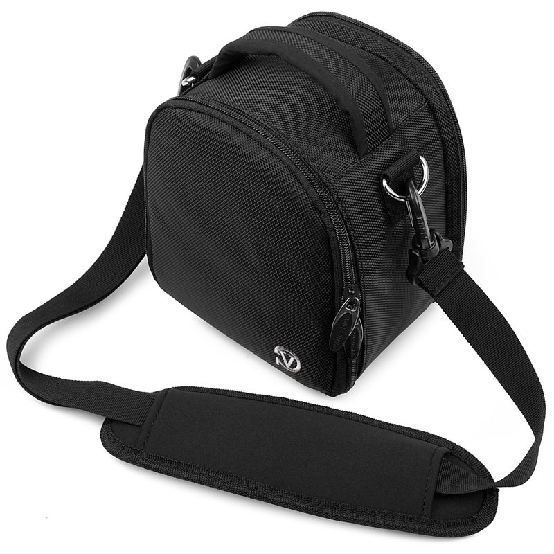Vangoddy BLack Black SLR Small Camera Bag Compatible for Kodak PixPro Printomatic Smile Classic and Mini Shot - Image 1